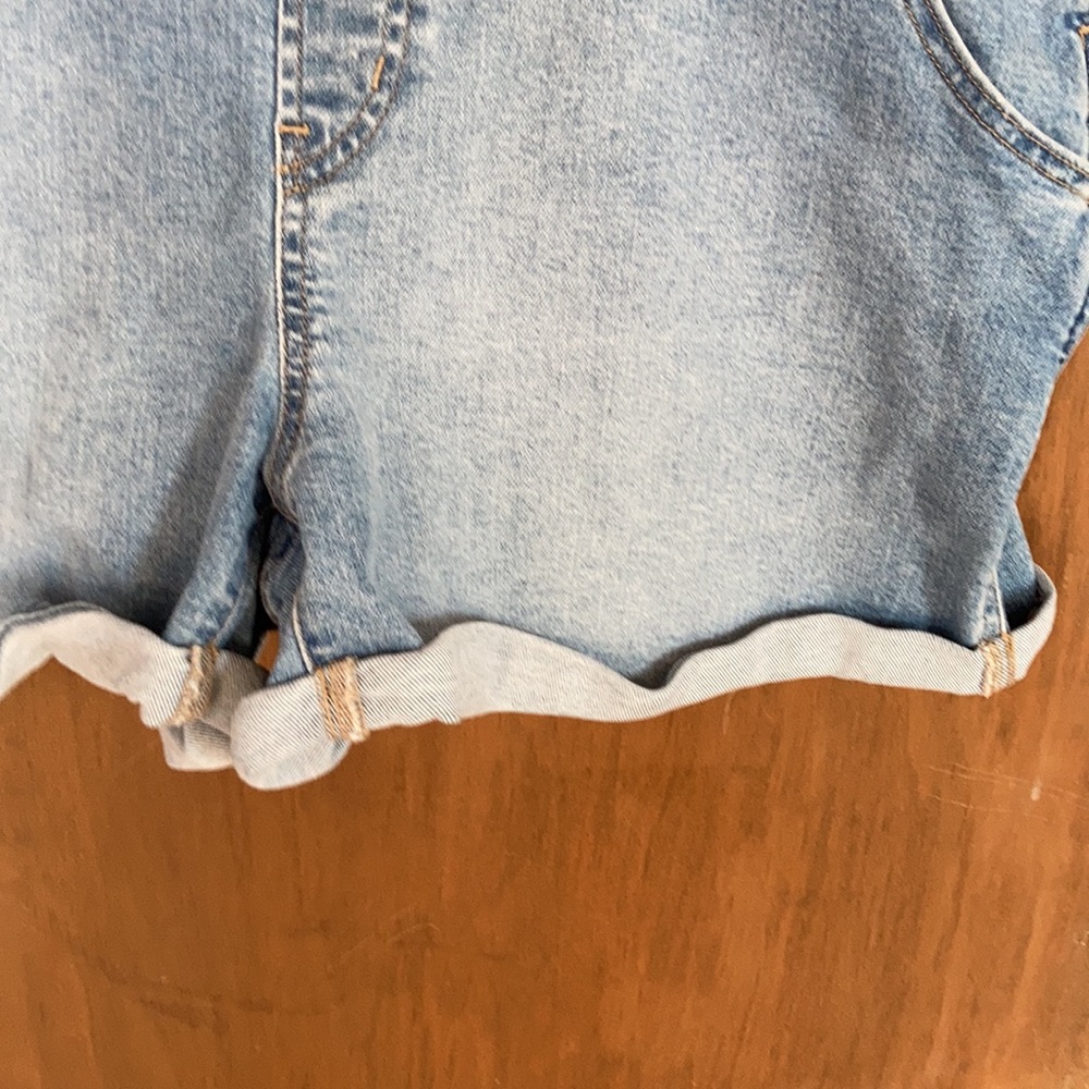 Relist 6/13 Levi’s denim jean short overall 20W - Picture 8 of 17